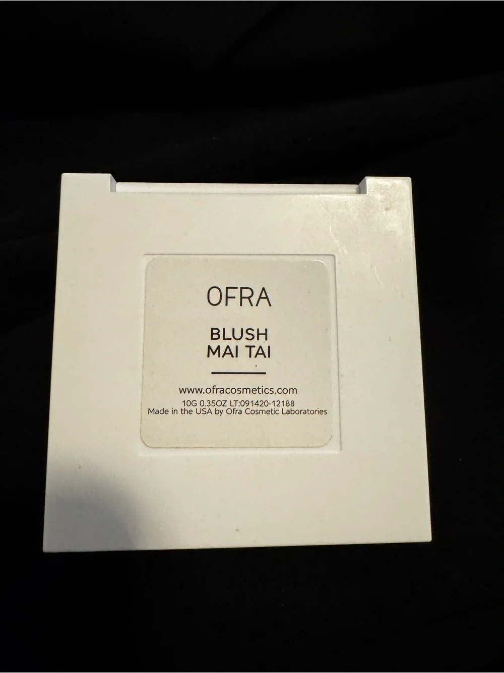 OFRA Vibrant Orange Powder Blush - Bold Tangerine Shade
